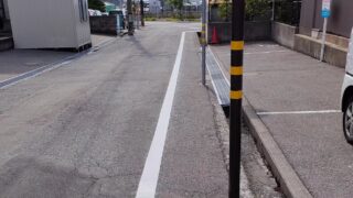 通学路 金沢市の道路管理課が対応してくれました