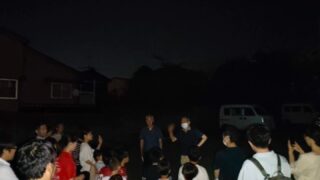 雀谷川ホタル観賞会